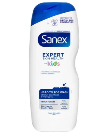 Sanex Expert Skin Health Head to Toe Body Wash for Kids 570ml