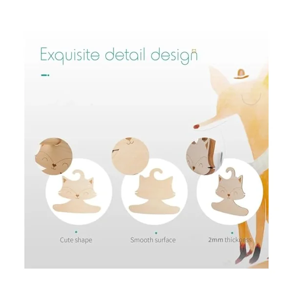 Sanfly Nordic Style Baby Cute Wooden Clothes Hanger 5pcs/set Baby Pants Hanger Wooden Nursery Decoration Baby Clothes Hangers