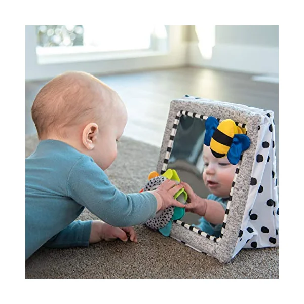 Sassy Baby See Me Floor Mirror, White