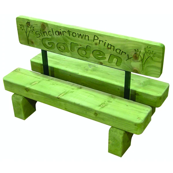 School Garden Bench - Engraved