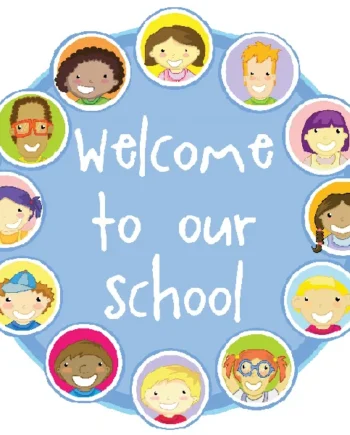 School Welcome Sign