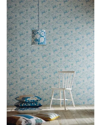 Scion Kelda Marine Blue Wallpaper