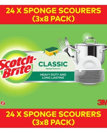 Scotch-Brite Scourer, 24 Pack