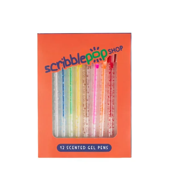 Scribble Pop Shop 12 Scented Gel Pens