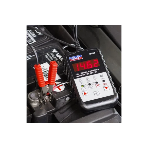 Sealey Digital Battery & Alternator Tester 12V BT01