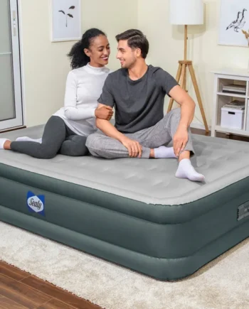 Sealy Fortech Queen Sized Airbed with Built-in Pump
