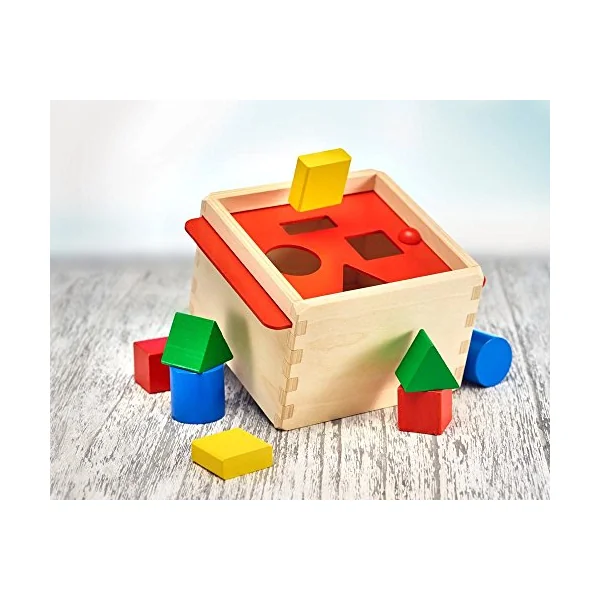 Selecta 62005 Wooden Sorting Box 14 cm