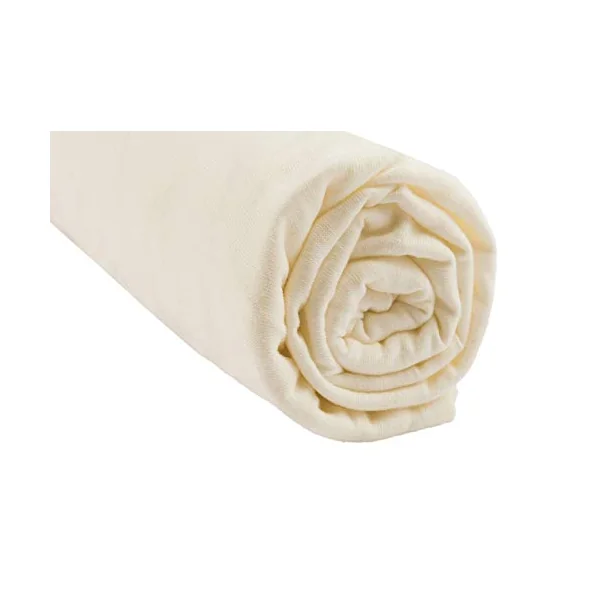 Set of 3 Fitted Sheets 70 x 160 cm Cot Bed 70 x 160 cm | Organic Cotton | Hazelnut White | Stretchy & Breathable | Healthy Sleep | Easy Sleep Brand | GOTS Oeko-Tex Certified | Made in Europe