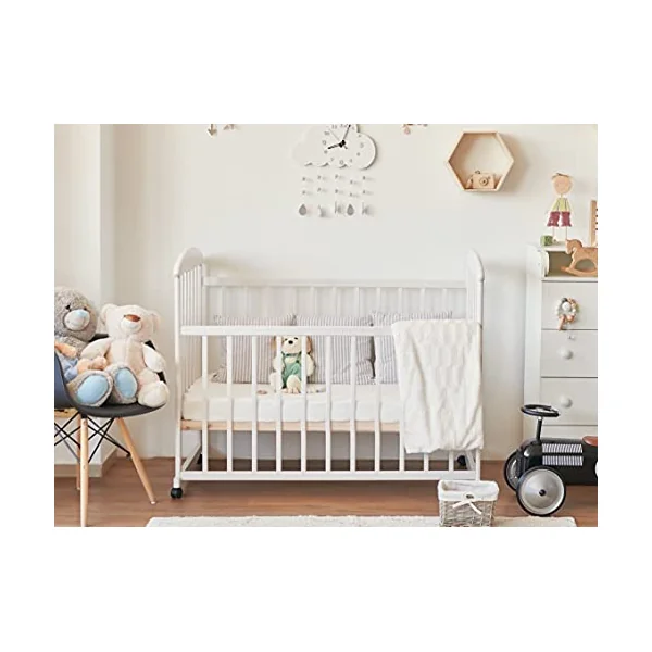 Set of 3 Fitted Sheets 70 x 160 cm for Baby Cot Cot 70 x 160 cm | 100% Organic Cotton | Hazelnut | Stretchy & Breathable | Healthy Sleep | Brand Easy Dort | GOTS Oeko-Tex Certified | Made in Europe