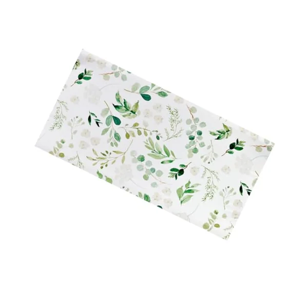 SHINEOFI Reusable Dismountable Design Green Cloth Changing Pad Cover Beautiful Pattern for Babies for Nursery and Portable Changing Mats
