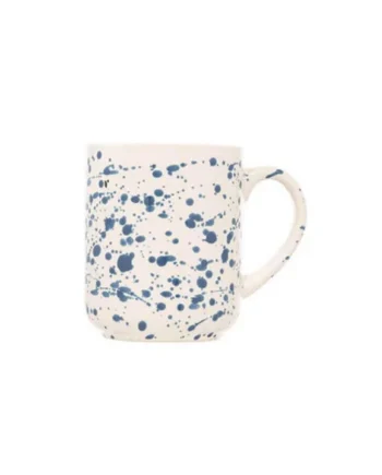 Siip Stoneware Splatter Blue Mug