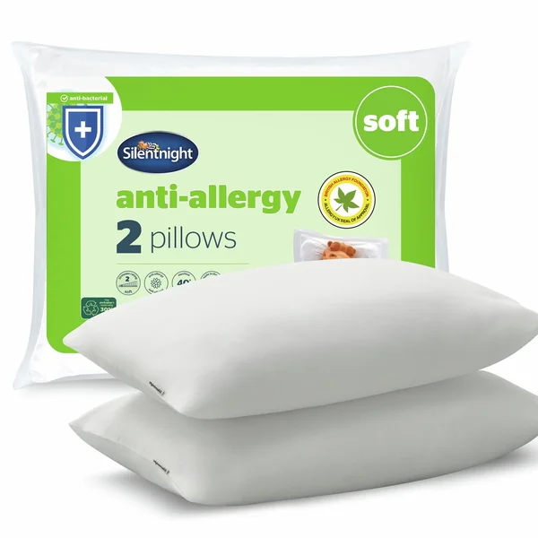 Silentnight Anti Allergy Front Soft Pillows - 2 Pack