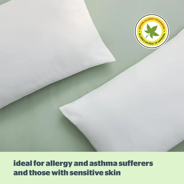 Silentnight Anti-Allergy Medium/ Soft Pillow - 2 Pack