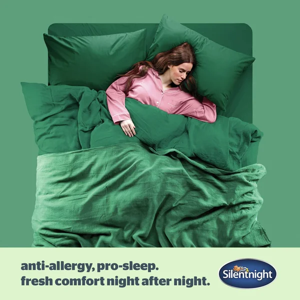 Silentnight Anti-Allergy Medium/ Soft Pillow - 2 Pack