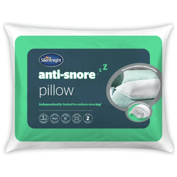 Silentnight Anti-Snore Medium Soft Pillow