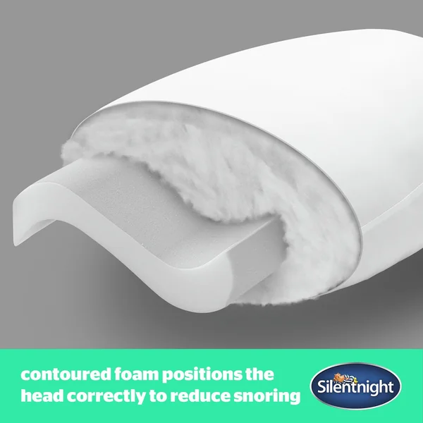 Silentnight Anti-Snore Medium Soft Pillow