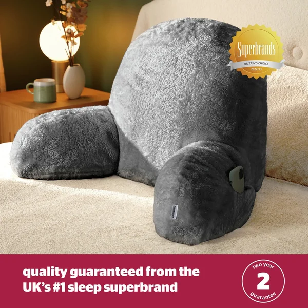 Silentnight Cosy Cuddle Cushion - Grey