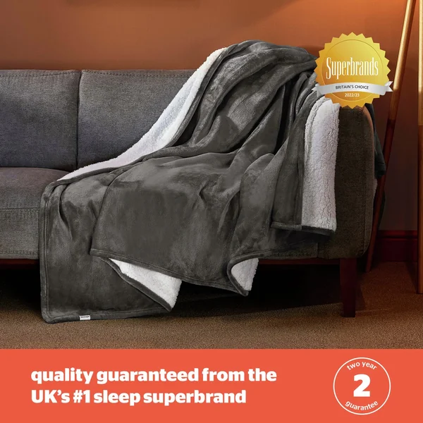 Silentnight Heat Genie Self-Heating Giant Blanket