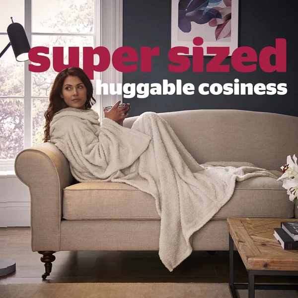 Silentnight Neutral Snugsie Wearable Blanket