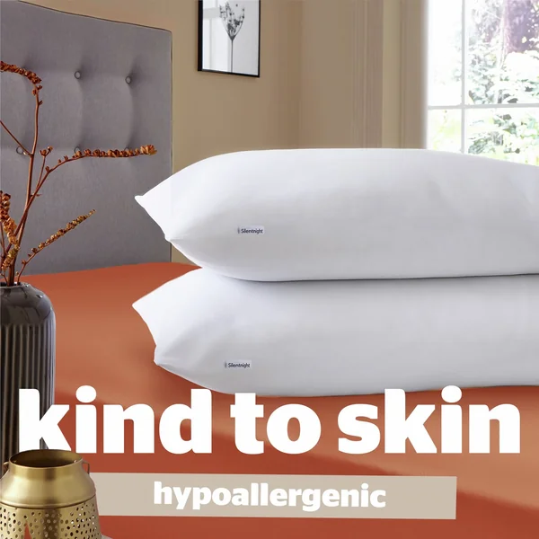 Silentnight Super Snuggly Medium Pillow - 2 Pack
