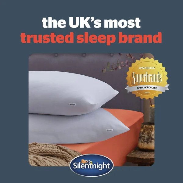 Silentnight Super Snuggly Medium Pillow - 2 Pack