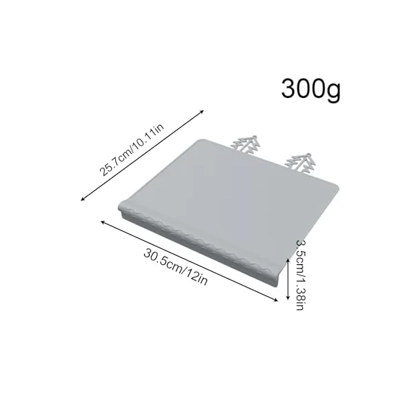 Silicone Placemat Washable Non-Slip Mat | Food Mat with Anti-Collision Edge for Kids Table Food Feeding Desk Dinner