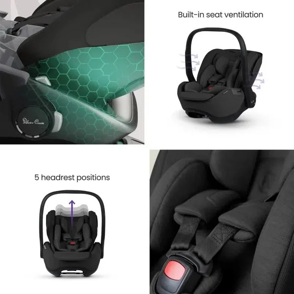 Silver Cross Cove Ultimate 360 Family Car seat Bundle