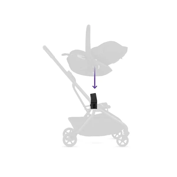 Silver Cross Nia Compact Travel Stroller, Travel System Car Seat Adaptors | Compatible with Silver Cross Nia Stroller & Maxi Cosi Pebble 360 Pro, Cybex Cloud T i-Size, Cybex Cloud G i-Size