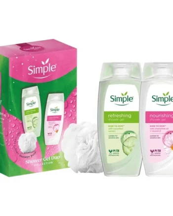 Simple Shower Gel Duo Collection Gift Set