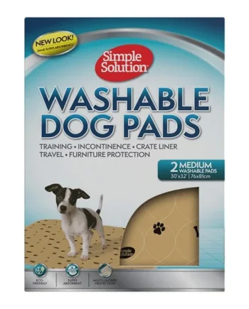 Simple Solution Washable Dog Pads 2 Pack - Medium