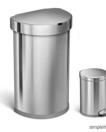 simplehuman 45L Sensor Bin & 4.5L Pedal Bin