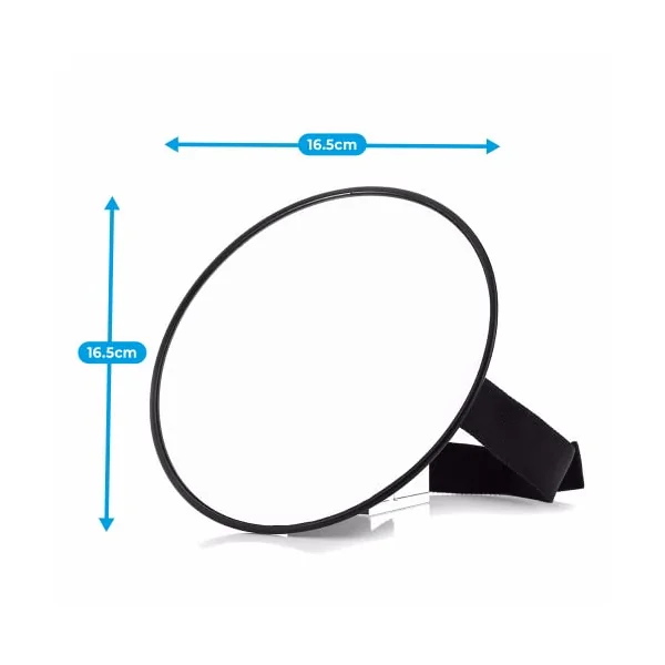 Simply Auto Baby Car Mirror | 360° Fully Adjustable Child Safety Car Mirror For Forward Facing Seat | Universal, Easy To Fit and Remove