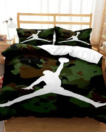 Single Duvet Cover Set Green Basketball Soft Single Duvet Cover 110g/㎡ Microfiber Single Duvet Set with 1 Pillowcase (19"x29") Cot Bed Duvet Cover Set for Girls Boys Gift