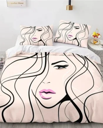 Single Duvet Cover Set Pink Minimal Soft Single Duvet Cover 110g/㎡ Microfiber Single Duvet Set with 1 Pillowcase (19"x29") Cot Bed Duvet Cover Set for Girls Boys Gift