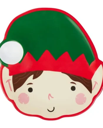 Sleigh Bells Christmas Shaped Dipping Plate
