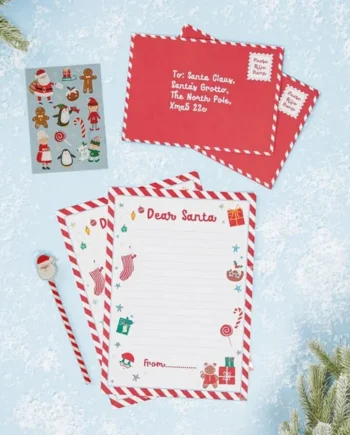 Sleigh Bells Letter To Santa Set