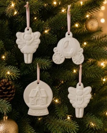 Sleigh Bells Paint Your Own Hanging Decorations - Fairy