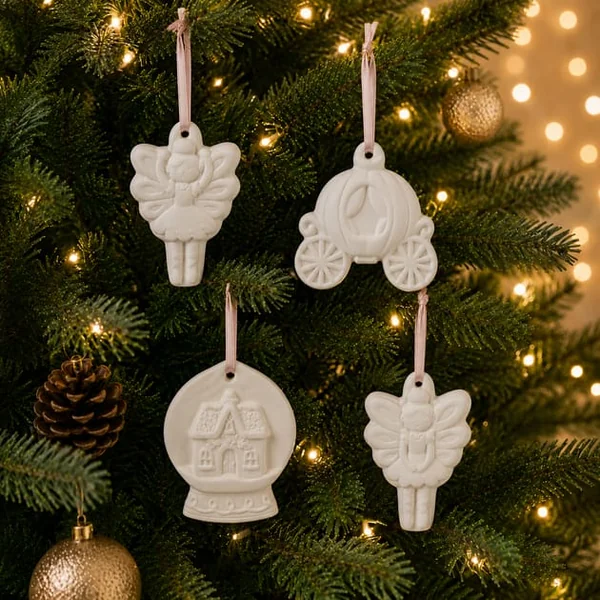 Sleigh Bells Paint Your Own Hanging Decorations - Fairy