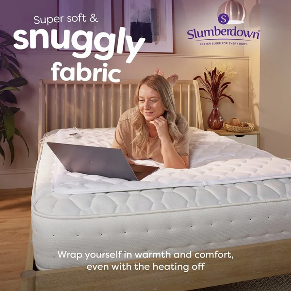 Slumberdown Perfectly Warm Luxury Electric Blanket - Single