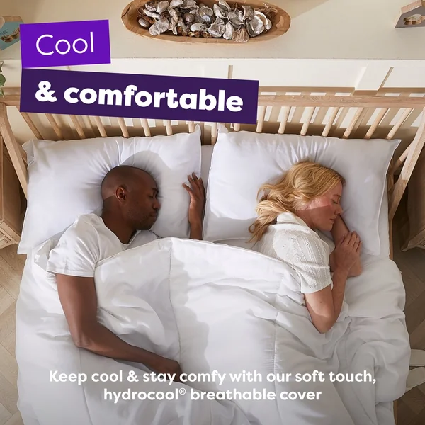 Slumberdown Stay Cool Medium Support Pillow - 2 Pack