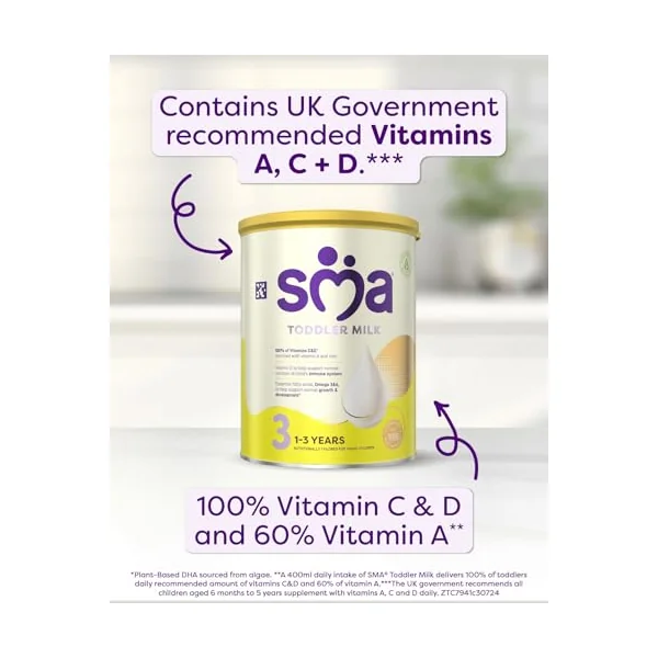 SMA Toddler Milk Powder , 1-3 Years , 800g (Pack of 1)