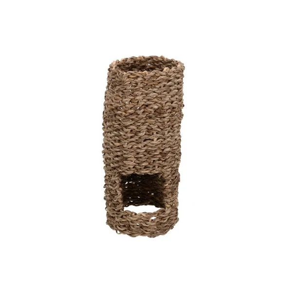 Small Animals Hamster Mice Boredom Breaker Small Seagrass Play Tunnel 8x20cm