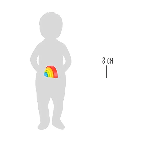 Small Foot 10585 Baby Motor Skills Toys Rainbow