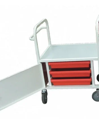 Small Lockable Cooking Trolley