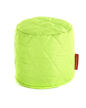 Small Quilted Poufs - Set of 6