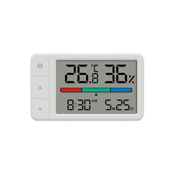Smart Thermometer Hygrometer With Backlight Light Soft On Eyes | Warehouse And Kitchen Dry And Wet Accurate Baby Room Thermometer Hygrometer Mini Version