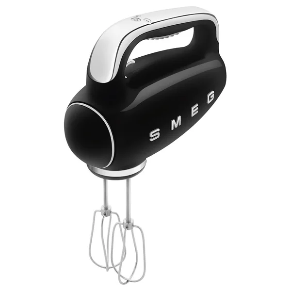 Smeg HMF01BLUK 50's Style Retro Electric Hand Mixer - Black