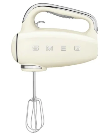 Smeg HMF01CRUK 50's Style Retro Electric Hand Mixer - Cream