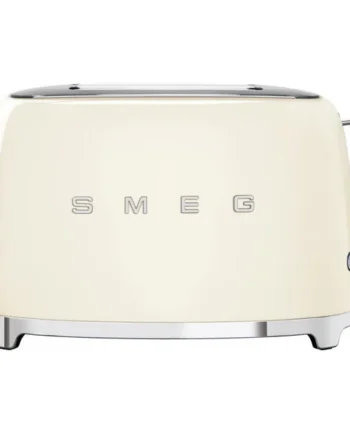 Smeg TSF01CRUK 50's Style Retro 2 Slice Toaster - Cream