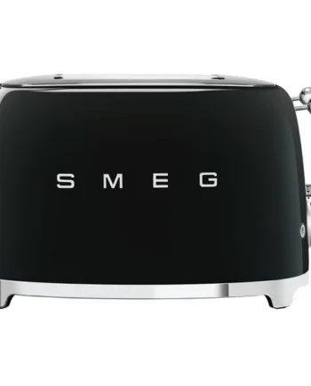 Smeg TSF03BLUK 50's Style Retro 4 Slice Toaster - Black